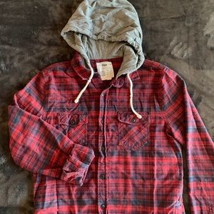 45 MM Plaid Flannel Shirt 100% cotton SOFT
